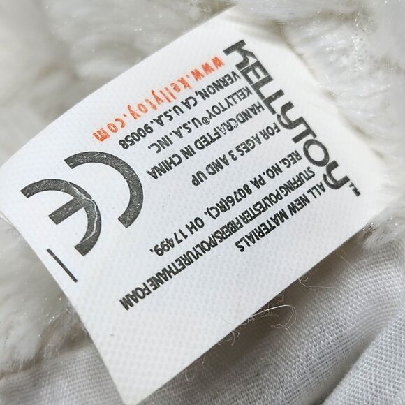 KellyToy Unicorn Hand Puppet Plush Stuffed Toy Pink Mane Tail Shiny Wings - Picture 10 of 11